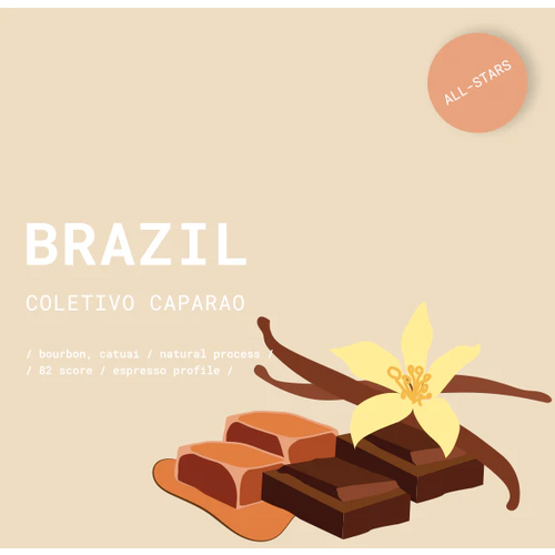 GOAT Story, Brazil Coletivo Caparaó kava, Integralno zrno (bez mljevenja), 250g slika 1