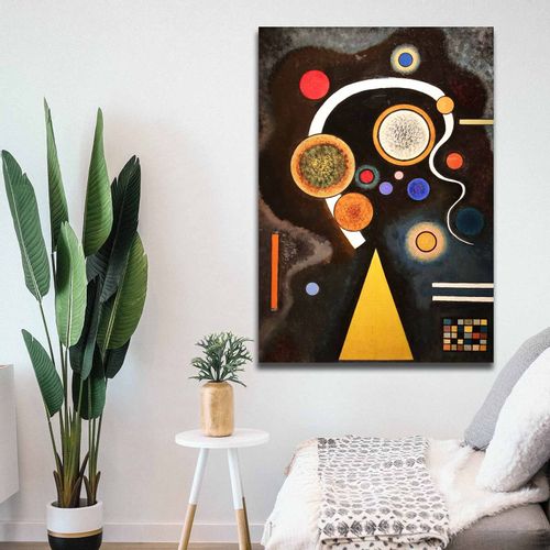 Dekorativna Slika na Platnu 'Kandinski Multikolor' 70x100cm slika 1