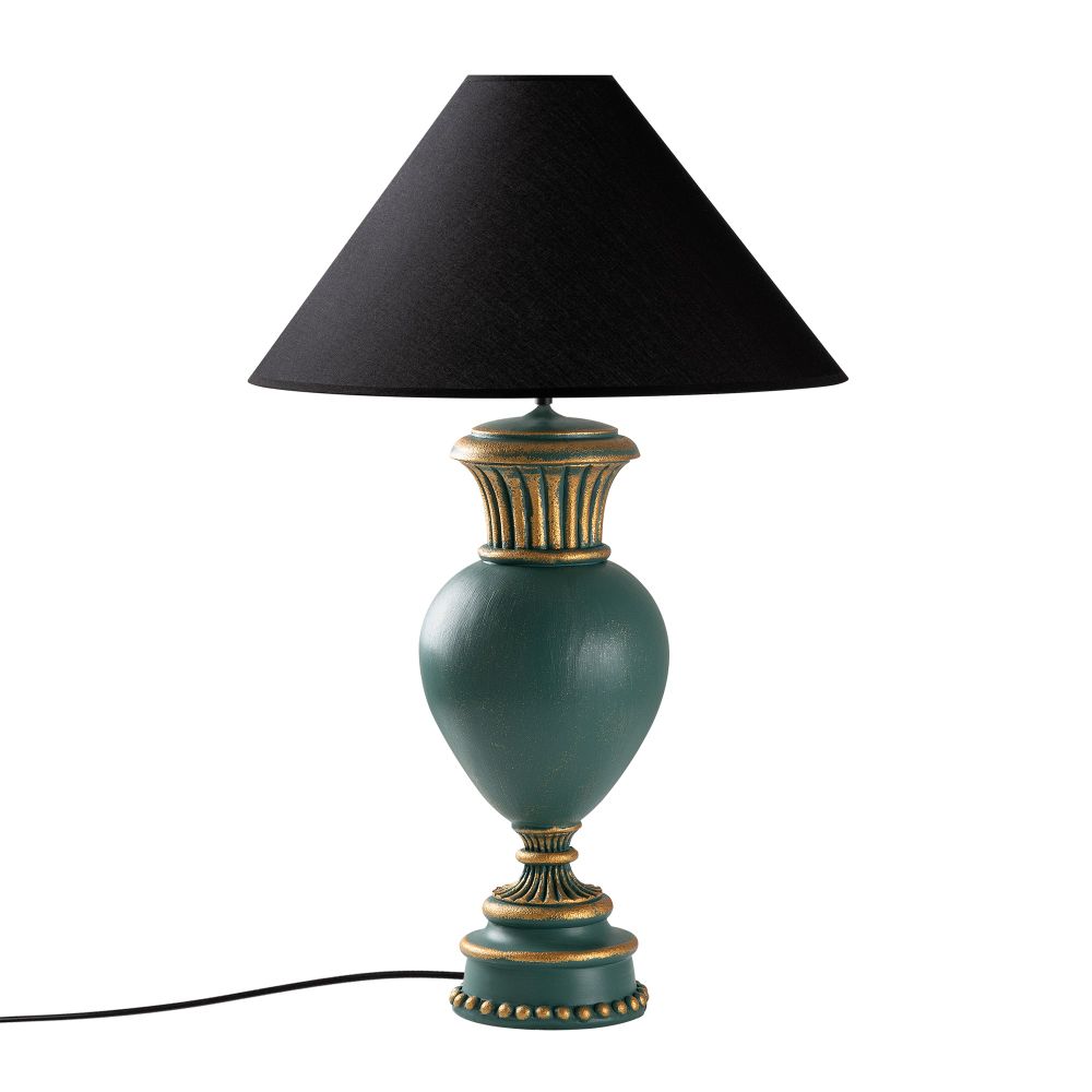 ELEGANZE-5321 Zelena i Crna Stočna Lampa slika 4