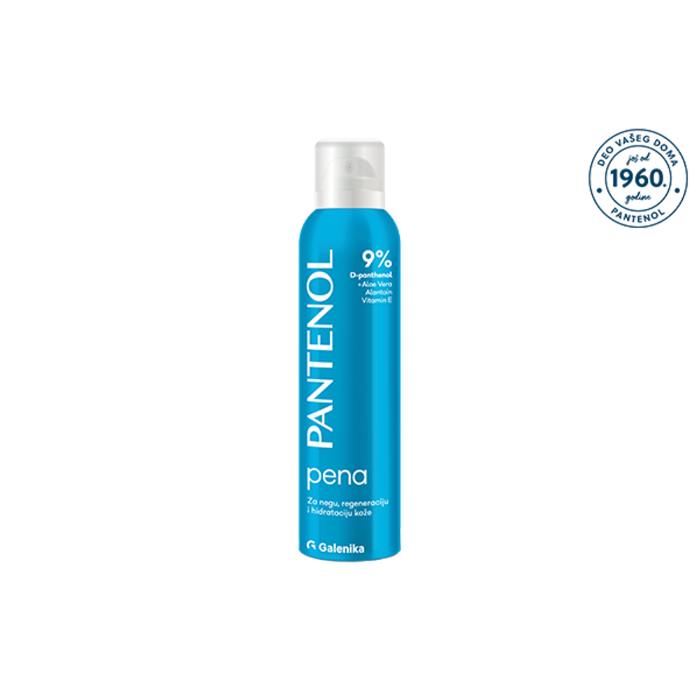 PANTENOL 9% PJENA GALENIKA 150ML slika 1