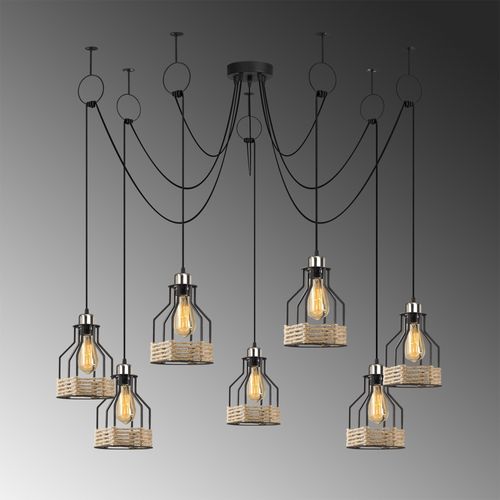 Fiko - 6566 Black Chandelier slika 4