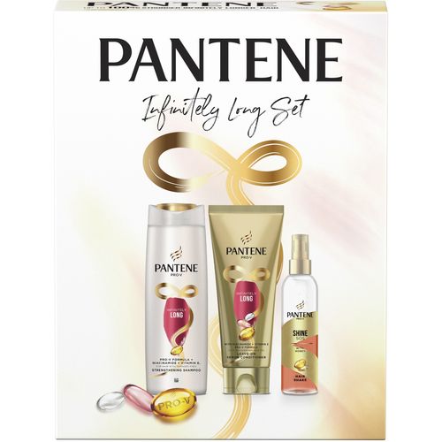 Pantene poklon set za žene šampon, serum i sprej Infinitely Long set  slika 1
