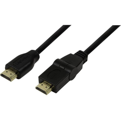 LogiLink HDMI priključni kabel HDMI A utikač, HDMI A utikač 1.80 m crna CH0052  HDMI kabel slika 2