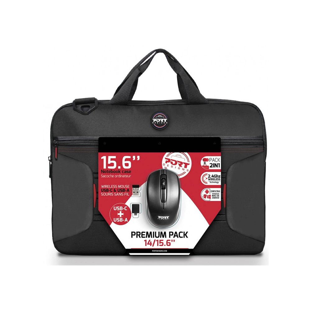 Torba Port PREMIUM PACK 14-15,6" + Miš slika 1