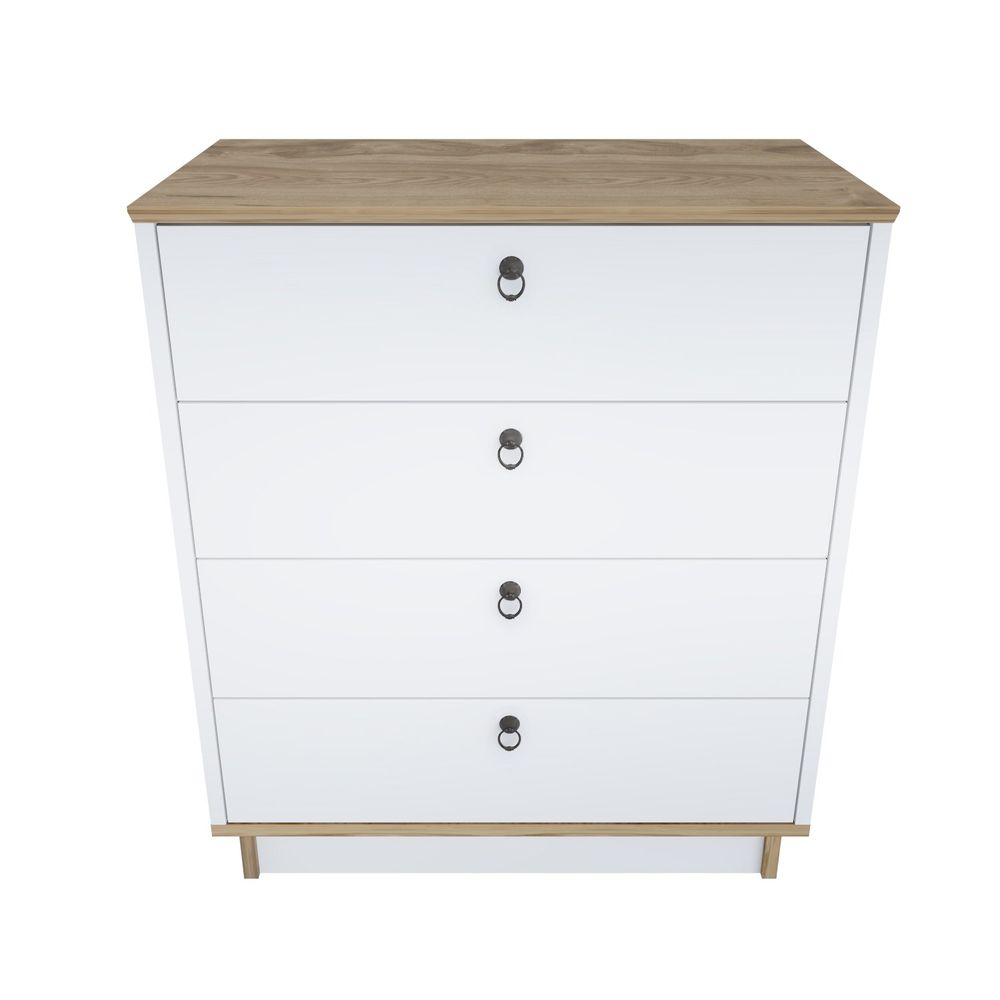 Komoda Sahra - Hrast, Bijela Boja, WhiteOak slika 5