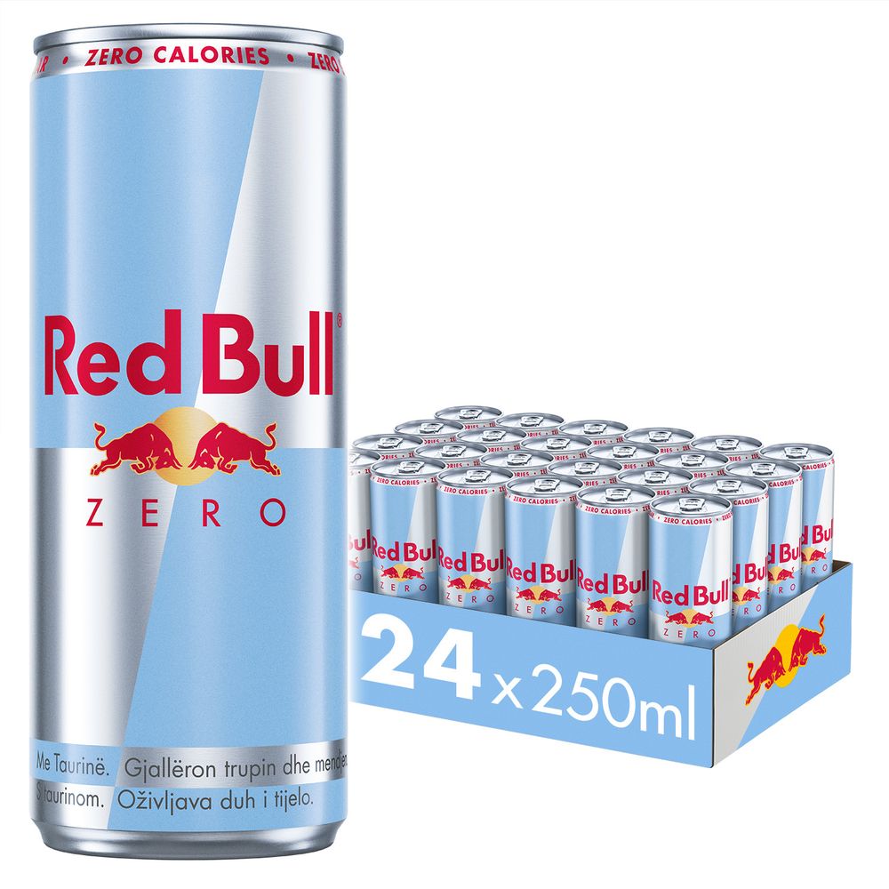 Red Bull Zero 24/1, 24 limenke  XXL  slika 1