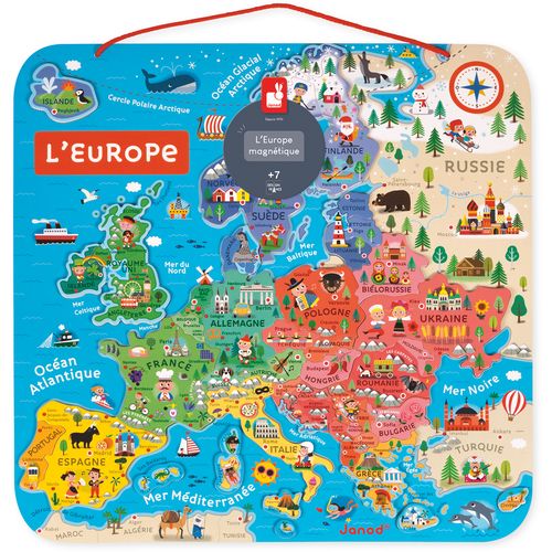 Janod Magnetna Evropska Karta slika 1