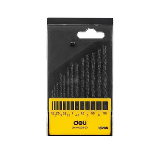Deli HSS Set burgija za čelik 1.5- 6.5 mm, 13 kom DH-MHZ013-ED1