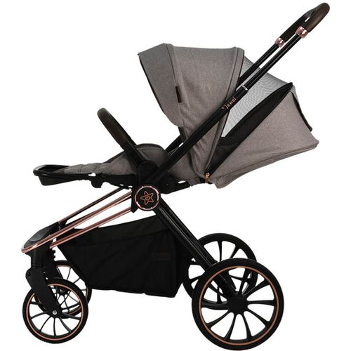 Bebe Stars kolica Jewel 3u1 - Marble beige slika 4