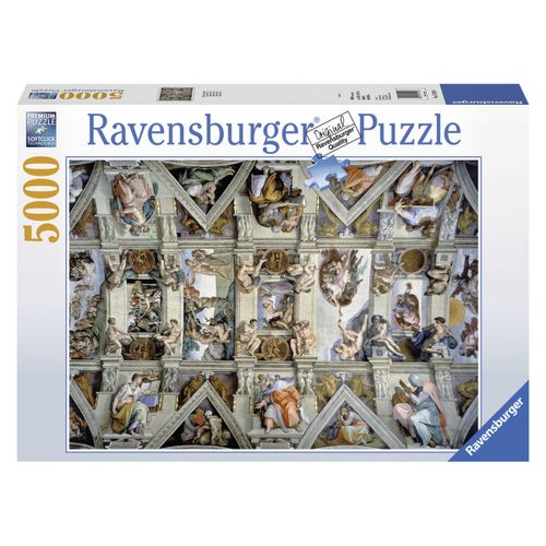 Puzzle Ravensburger 17429 The Sistine Chapel - Michelangelo 5000 Dijelovi slika 1