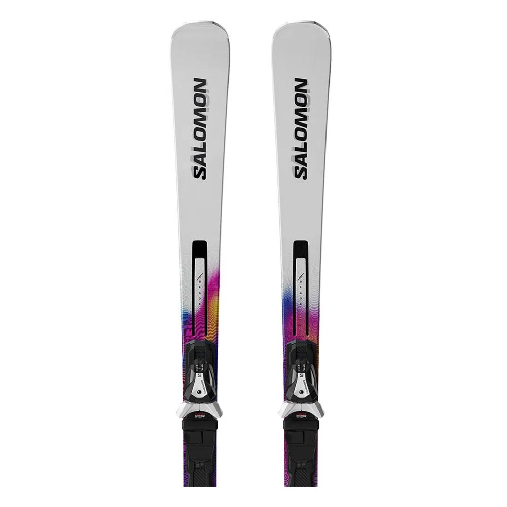 Salomon Skije sa vezovima E Addikt Pro 66 White/Black/Black + MI12 GW F8 slika 3