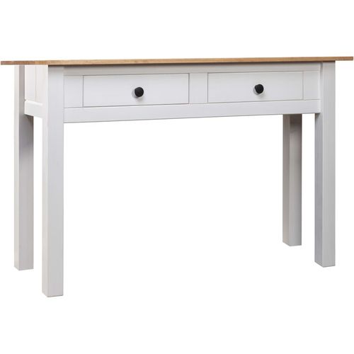 Konzolni stol od borovine bijeli 110x40x72 cm asortiman Panama slika 26
