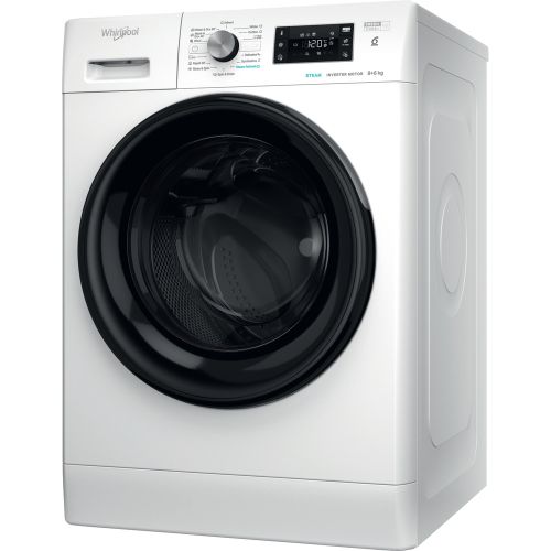 Whirlpool FFWDB 864349 BV EE Mašina za pranje i sušenje veša, 8 kg/6 kg, 1400 rpm, Steam, Inverter motor, Dubina 54 cm slika 3