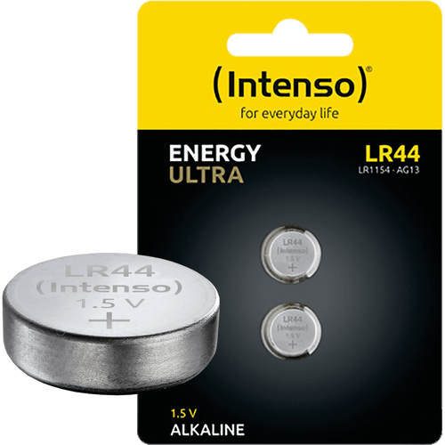 (Intenso) Baterija alkalna LR44/2, 1,5 V dugmasta, blister 2 kom slika 2