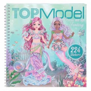 Top Model Knjiga naljepnica Dress Me Up Fantasy