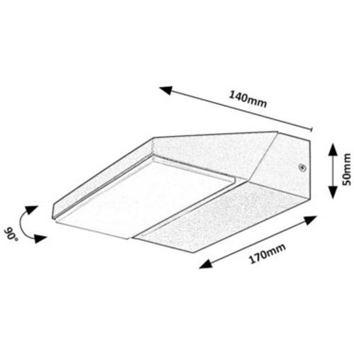 Geleen solarna spoljna lampa stub slika 7