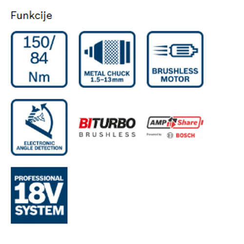 GSR 18V-150 C aku uzvijač solo, L-boxx slika 4