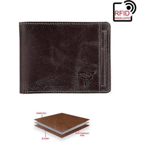 Kanguru - Gray Grey Man's Wallet slika 8