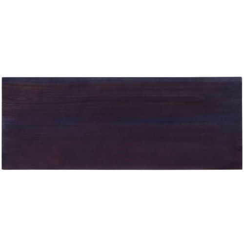 Konzolni stol boja crne kave 90 x 30 x 75 cm od drva mahagonija slika 41