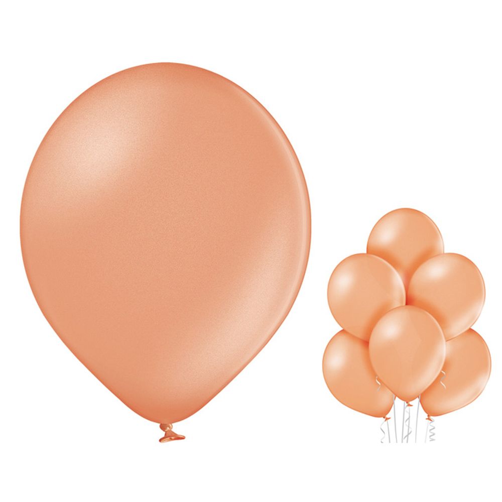 GM04-091-03 Balon Metallic Ružičasto Zlato 30cm, 100kom slika 2