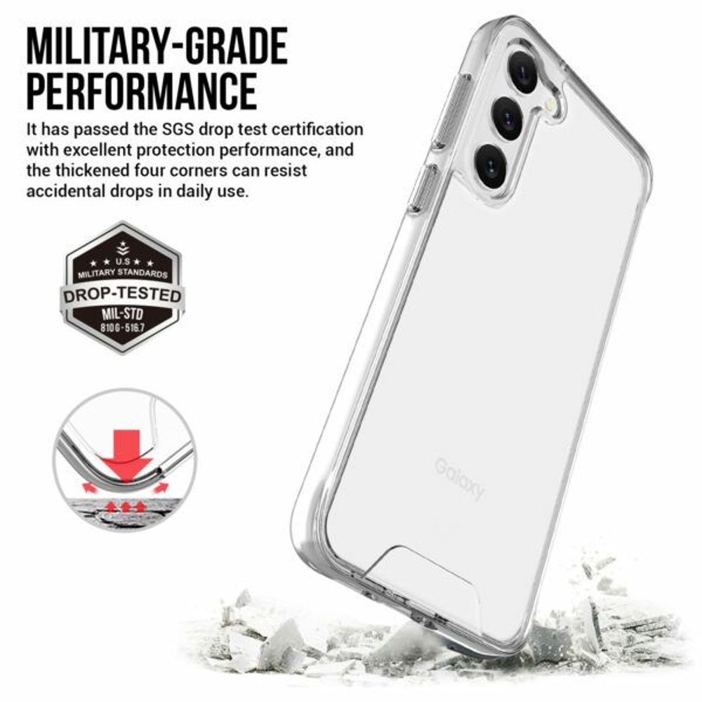 MM TPU SAM GALAXY S24 - DROP-PROOF LIGHT clear slika 2