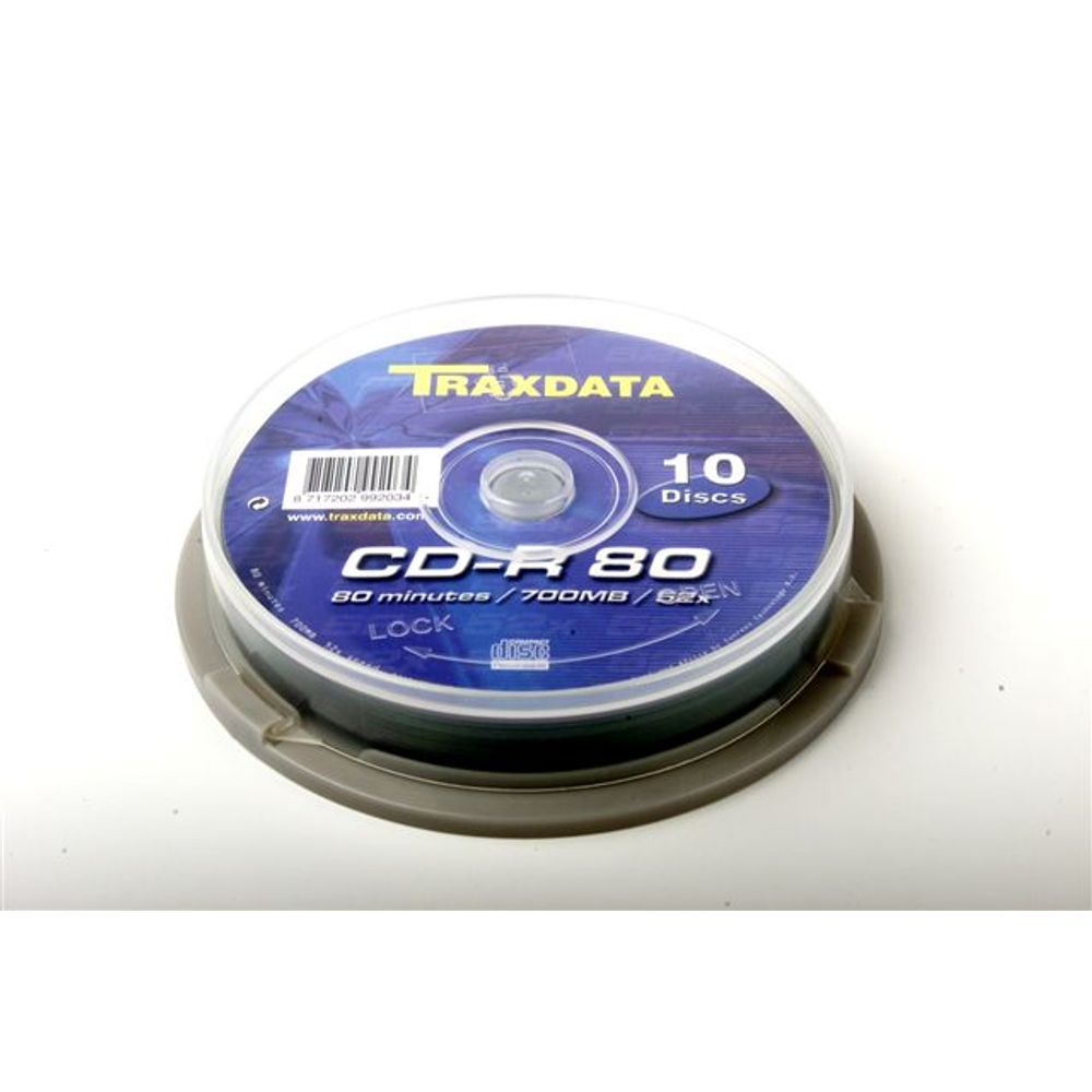 Traxdata CD-R CAKE 10 slika 1