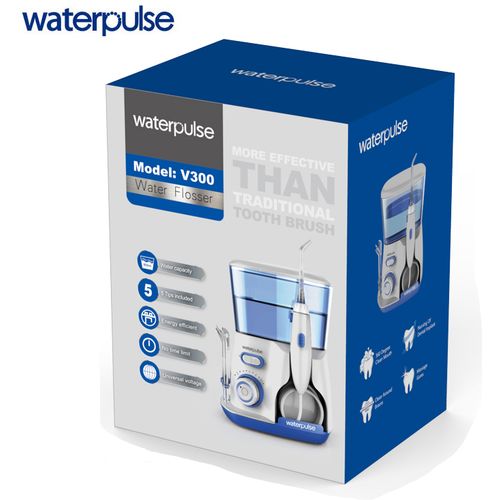 WaterPulse v300 oralni tuš za zube i desni (plava) slika 4