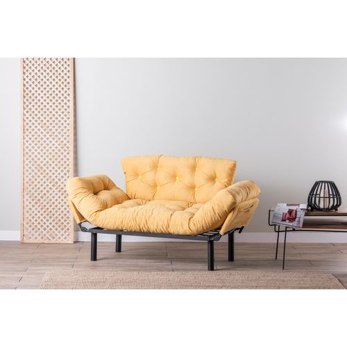 Atelier Del Sofa Nitta - Mustard Mustard 2-Seat Sofa-Bed slika 1