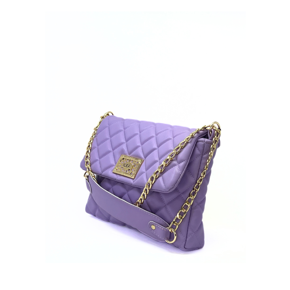 ILEA Ženska torba Mina M 34x24cm, Ljubičasta slika 2