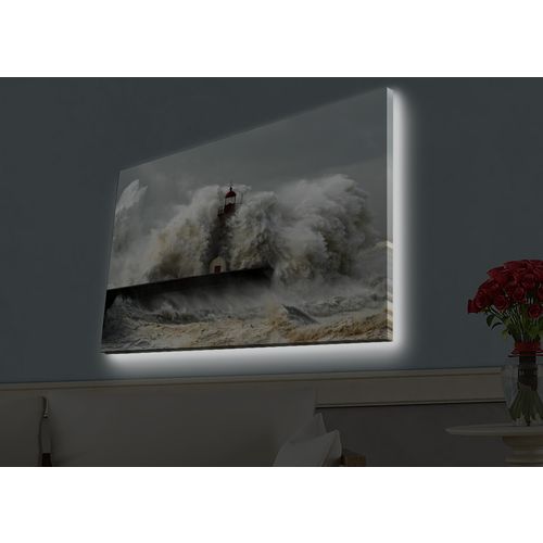 Wallity Slika dekorativna platno sa LED rasvjetom, 4570HDACT-051 slika 1