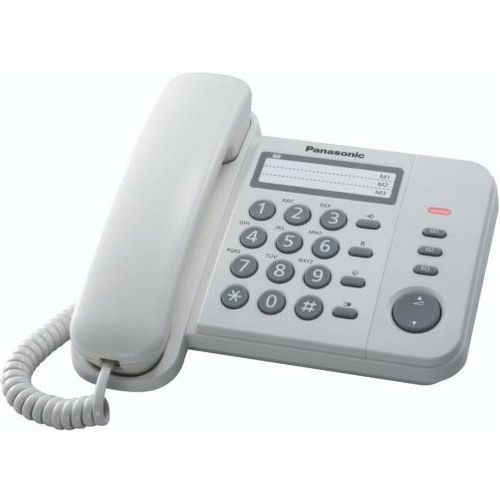 Telefon panasonic kx-ts 520w bijeli slika 1