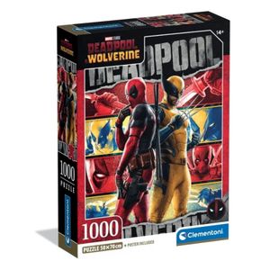 Clementoni CL37050 Puzzle Marvel - Deadpool, 1000kom