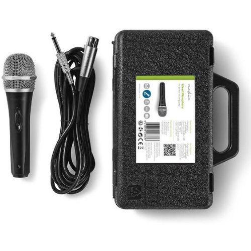 MPWD50CBK Karaoke mikrofon, 6.35mm -72dB+, Sensitivity, 50Hz-15kHz, 5.0m + Kofer slika 1