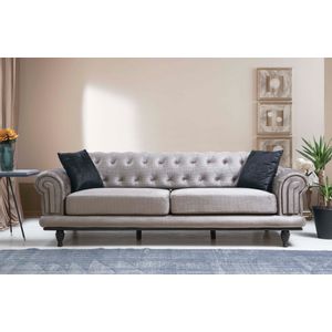 Atelier Del Sofa Trosjed na razvlačenje POLYANNA sivi, Polyanna - Grey