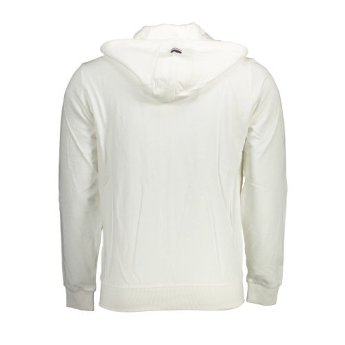 US POLO SWEATSHIRT WITH ZIP WHITE MAN slika 2