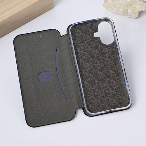 Torbica Teracell Flip Cover za iPhone 16 6.3 crna slika 2