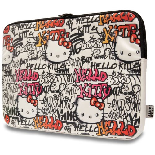 HELLO KITTY navlaka za laptop od 14' GRAFFITI COLLECTION WHITE slika 3