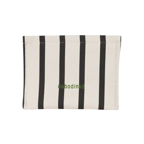 Nobodinoz Portofino Vodootporni Neseser Stripes, Black slika 2