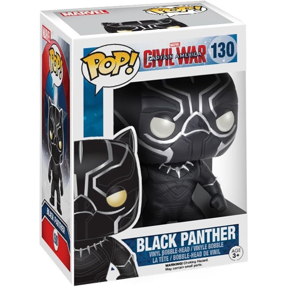 POP! Vinyl Marvel Kapetan Amerika Građanski Rat Crna Pantera slika 4