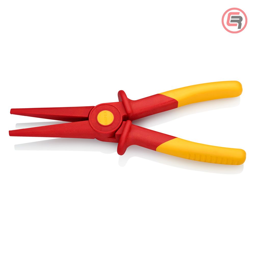 Knipex Kliješta Poluokrugla Špicasta Ravna 220 mm / 1000V Plastična  – 98 62 02 slika 2