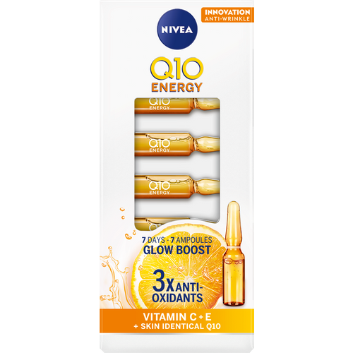 NIVEA Q10 Energy Anty Age ampule za negu lica 7x1ml slika 1