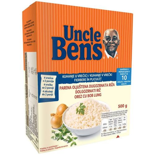 Uncle Ben's riža dugo zrno par.vr. 500g slika 1