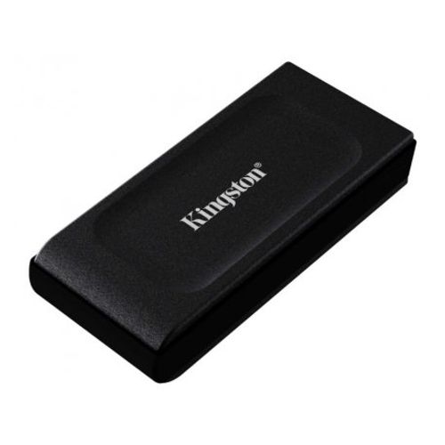 Kingston SXS1000/1000G Portable SSD 1TB, XS1000, USB 3.2 Gen.2x2 (20Gbps), Read up to 1,050MB/s, Write up to 1,000 MB/s, Black slika 1