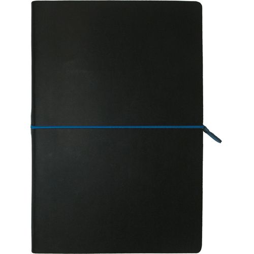 Notes PORTOFINO BLACK A5 14x21 crno-plavi 991.016.20 slika 1