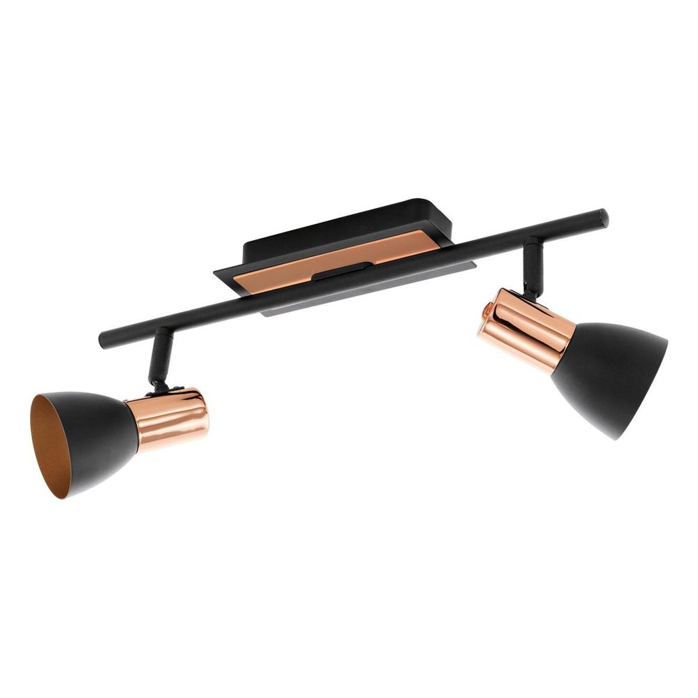 Eglo Barnham reflektor/2, led, 2x3,3w, 2x240lm, bakar/crna/čelik  slika 7