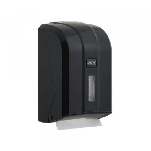 Dispenzer za složivi toalet papir VIALLI K6 CB crni slika 1