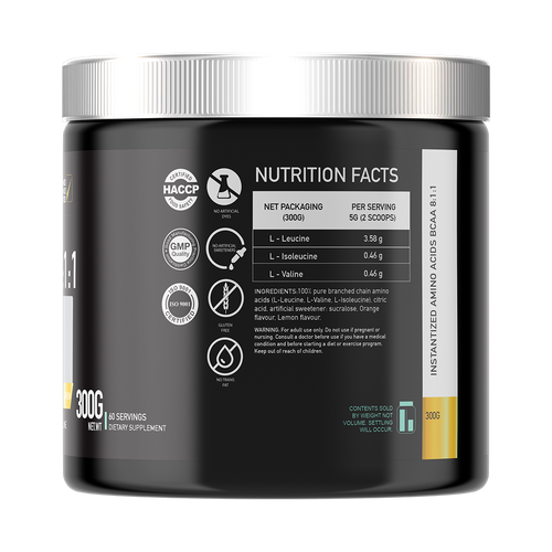 Basic Supplements BCAA Pro 8:1:1 / 300Gr  slika 9