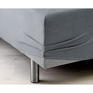 Mativo plahta s gumicom 90x200/20 cm siva