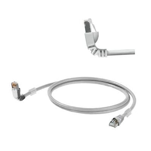 Weidmüller 1248280005 RJ45 mrežni kabel, Patch kabel cat 6a S/FTP 0.50 m siva UL certificiran 1 St. slika 3