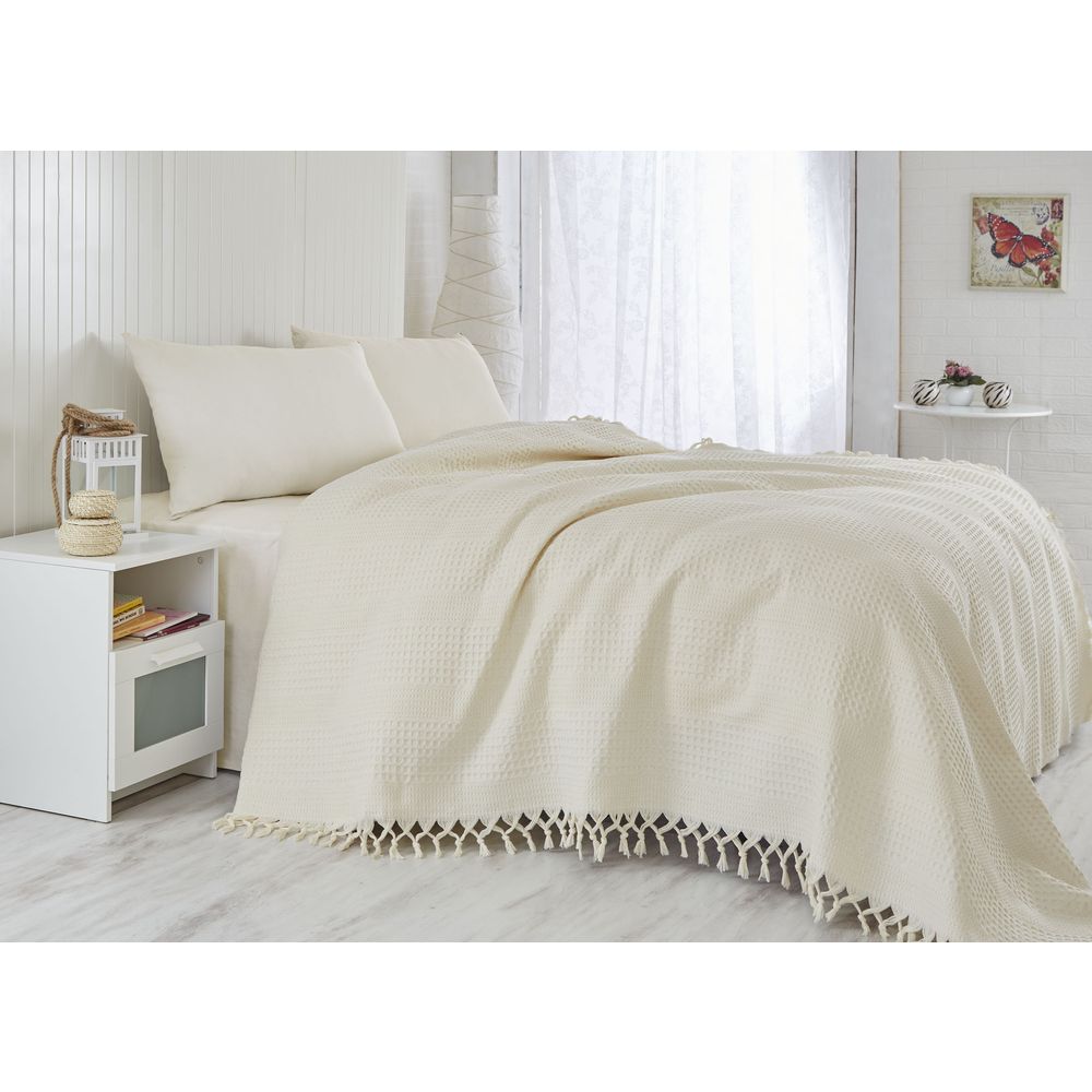 Double pique 120, colour: cream slika 1